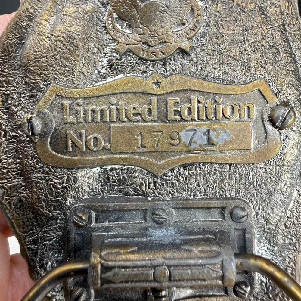 Vintage United States 200th Anniversary Belt Buckle 1787 1987